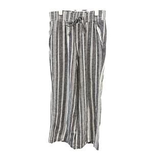 Striped Linen Pants - Briggs - XS